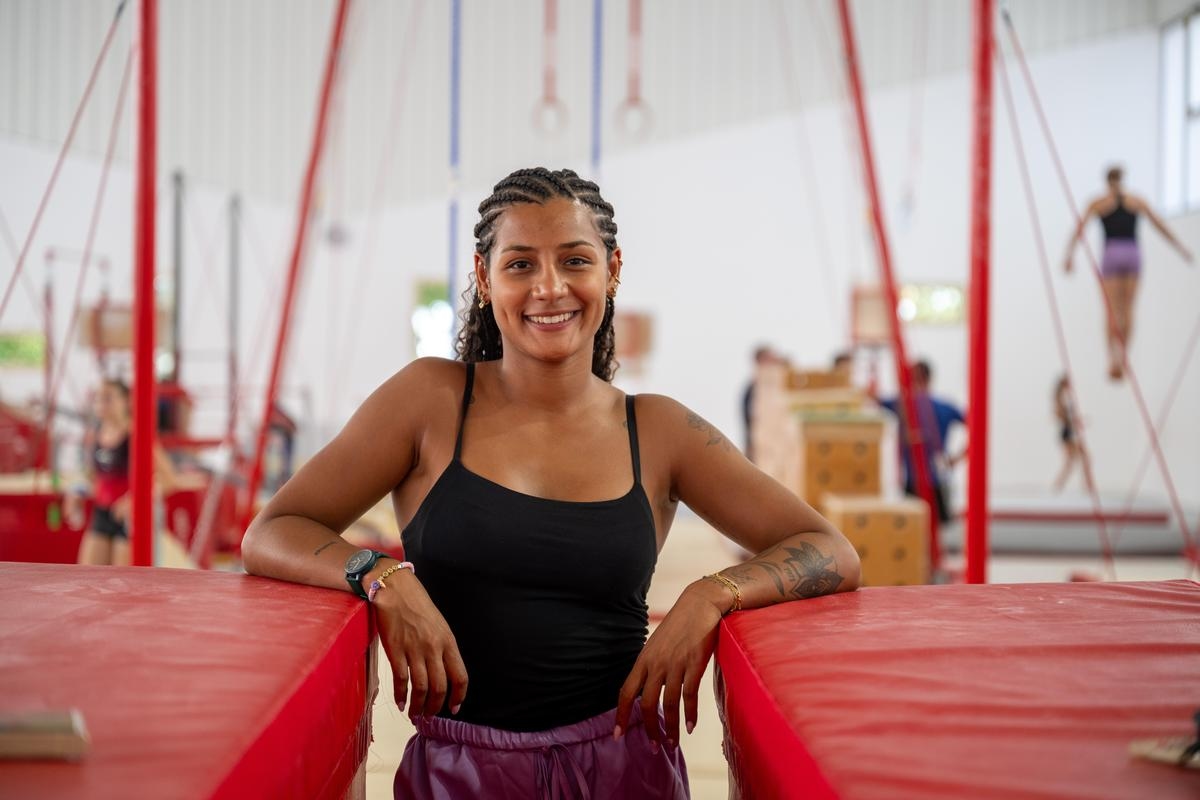 "Most girls leave with eating disorders," warns Marine Boyer, gymnast and three-time Olympian, on a training course in La Rochelle.