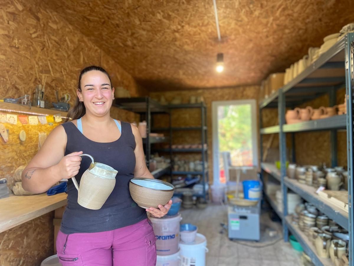 Sur de Gironda: «el primer contacto con el público», la diseñadora gráfica convertida en ceramista expondrá sus piezas en Villandraut