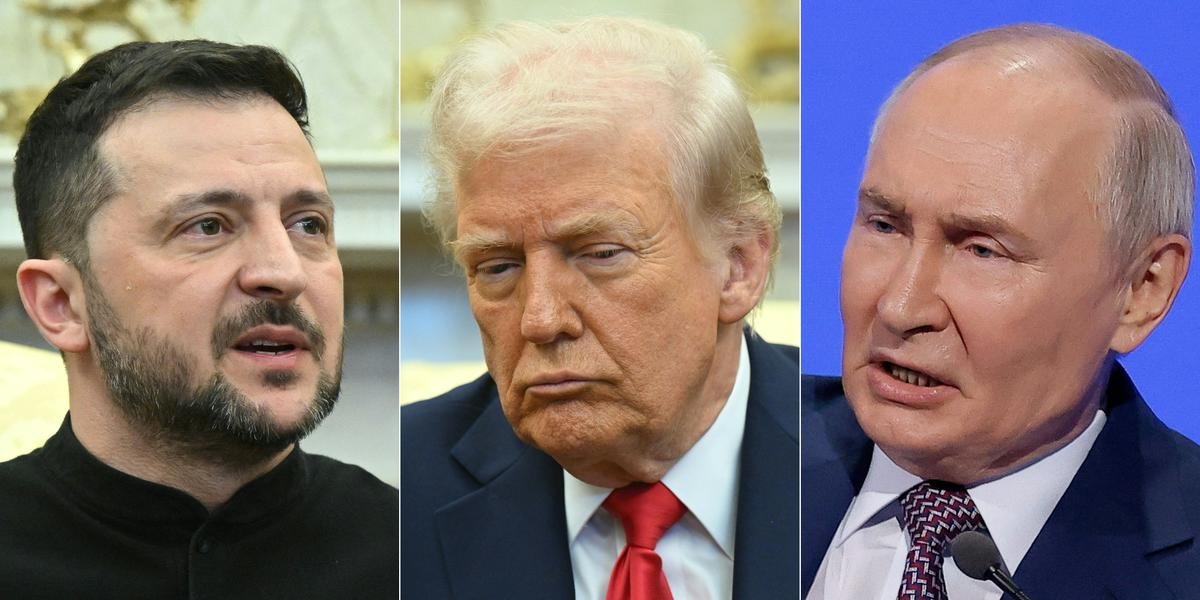 Guerra na Ucrânia: Donald Trump pronto para se encontrar com Vladimir Putin e Volodymyr Zelensky