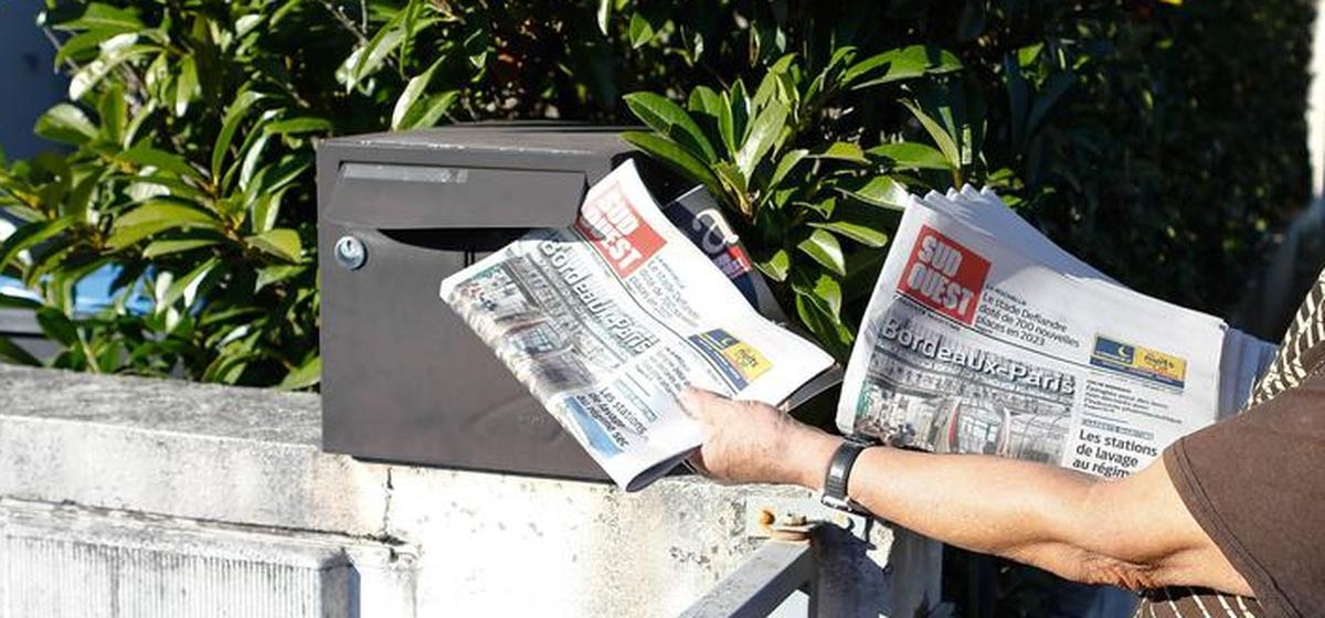 "Sud Ouest" sucht einen Zeitungszusteller in der Dordogne