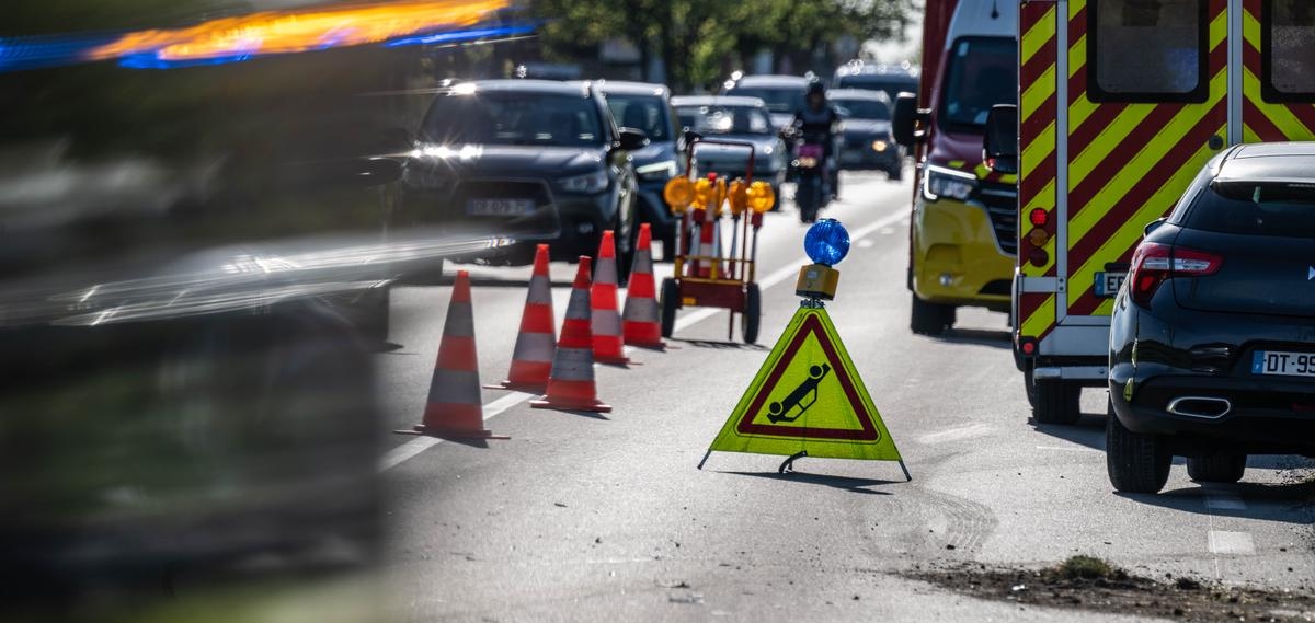 Lot-et-Garonne: uma estrada departamental temporariamente fechada após um acidente