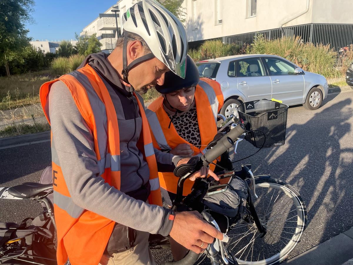 Mobility in Bordeaux: cycling to work as a couple to clear up any doubts