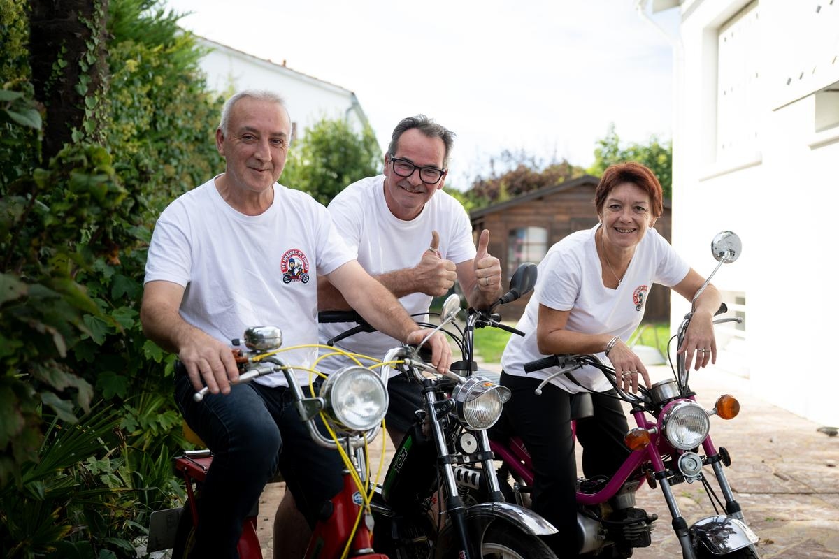 Charente-Maritime: de bromfiets maakt een comeback, een wind van vrijheid waait over de wegen
