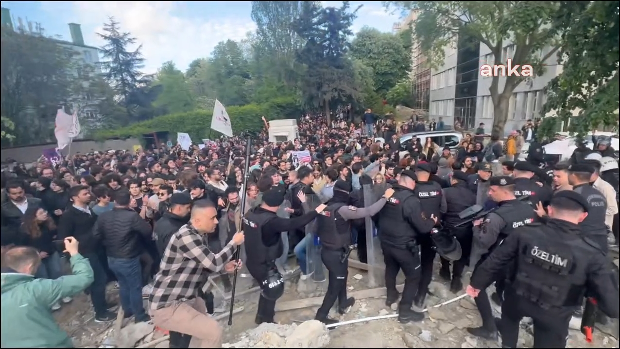 Nureddin Yıldız protest at Boğaziçi University: 5 students released