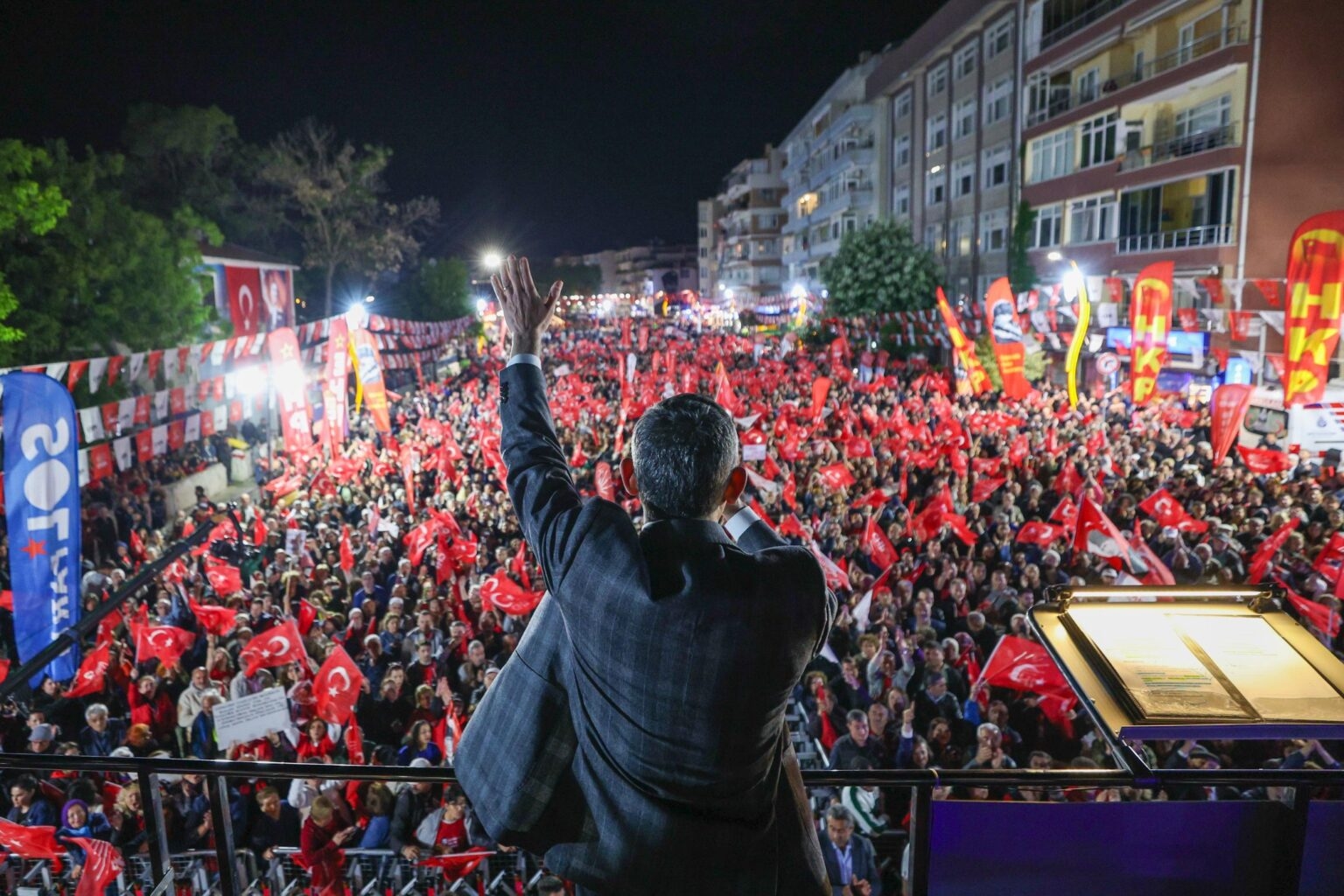 Manifestacja CHP w Silivri | Özgür Özel: „Erdoğan, nie proś o przebaczenie w przyszłości”