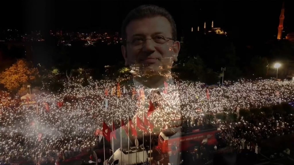 Özgür Özel, 100. gün mitinginde Erdoğan’a seslendi: “İmamoğlu’nun bir vesikalık resmine yenileceksin”