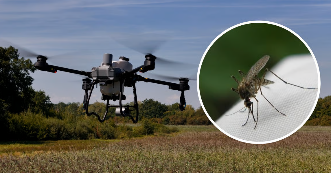 Poolse stad is de eerste die drones inzet tegen muggen