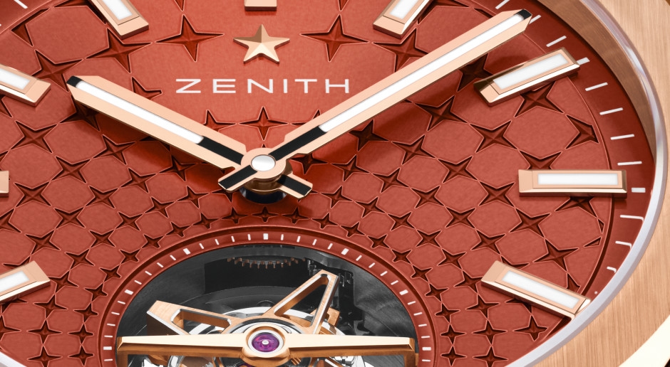 ZENITH presents the new DEFY Skyline Tourbillon, crafted entirely in rose gold. The watch is inspired by... a brick.