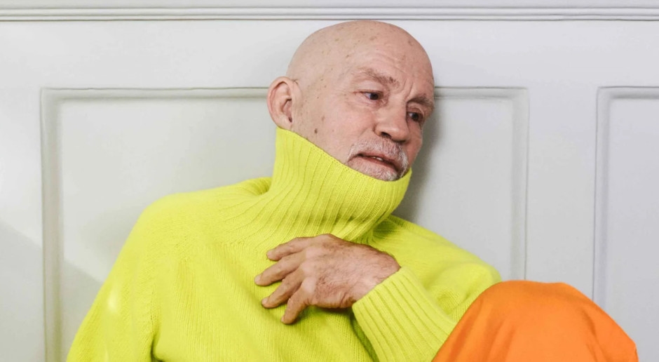 Being John Malkovich… in the fashion world. The charismatic actor is the face of the JW Anderson campaign.