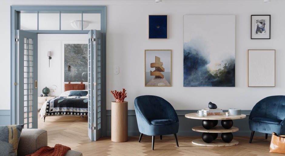 INTERIOR OF THE WEEK: This holiday apartment in Gdańsk combines hotel comfort with an artistic heart [PHOTOS]