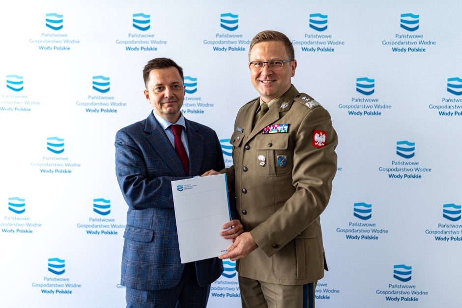 Polish Waters ha avviato una collaborazione con l'esercito. È stato firmato un accordo.