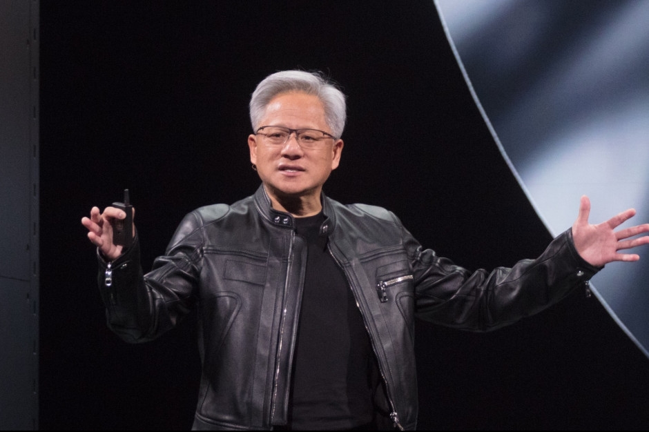 O CEO da Nvidia continua otimista, mesmo com a queda das ações da empresa