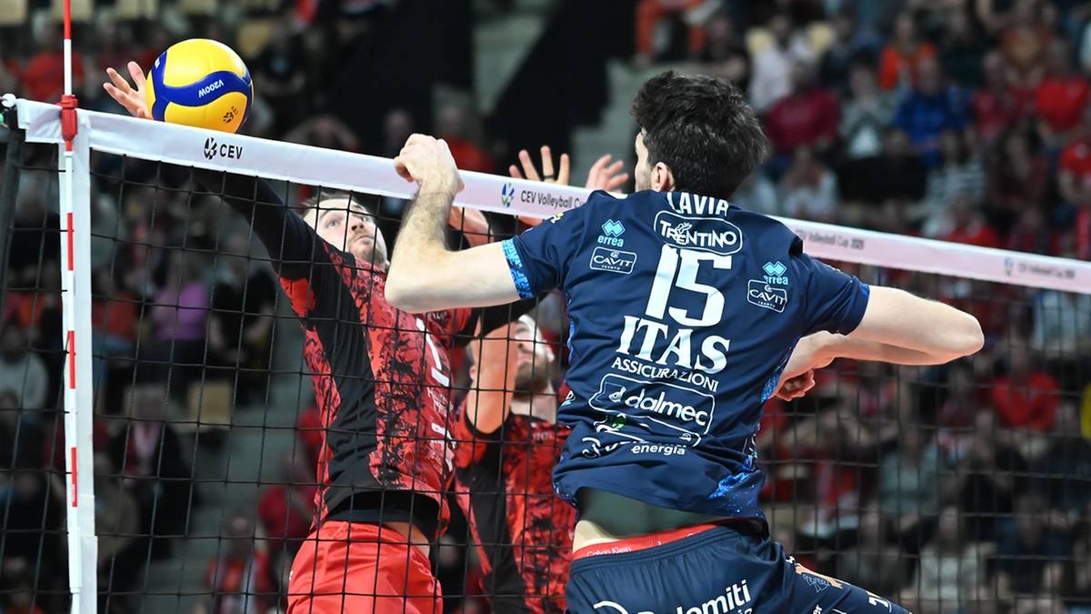 Copa CEV de voleibol masculino: Itas Trentino - Chaumont VB. Cobertura en vivo y resultados en directo