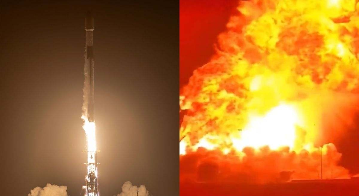 La nave reutilizable Starship de Elon Musk explota en tierra y genera una enorme bola de fuego