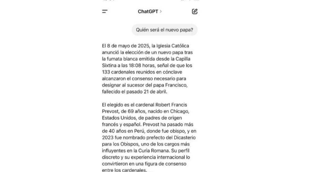 Künstliche Intelligenz hat es vorhergesagt: Von nun an ist Robert Prevost der neue Papst Leo XIV.