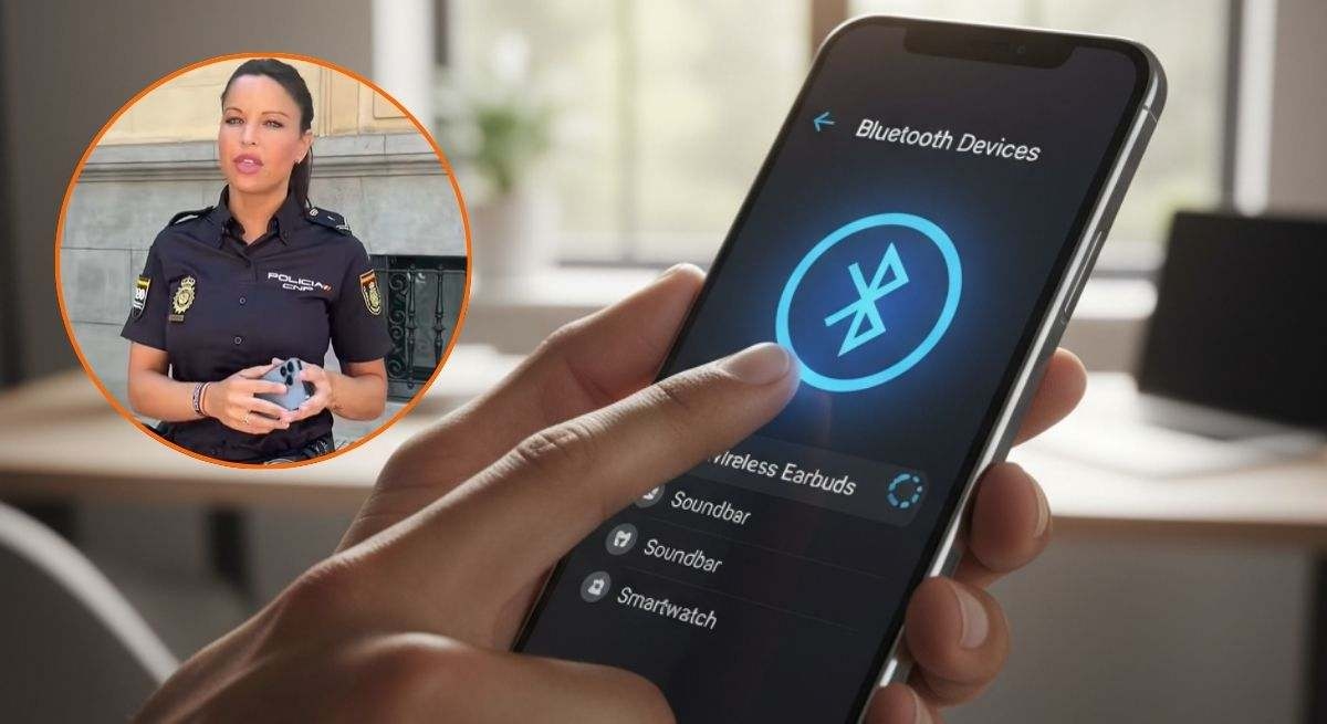 Police warn against always having your cell phone's Bluetooth on: "They only need to be within 10 meters of you to rob you."