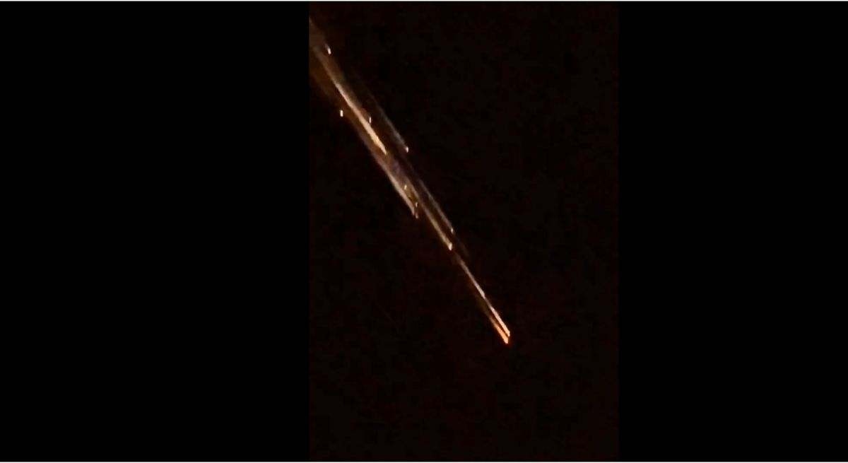 No era un meteorito: China anda detrás de la gran bola de fuego que se desintegró sobre España