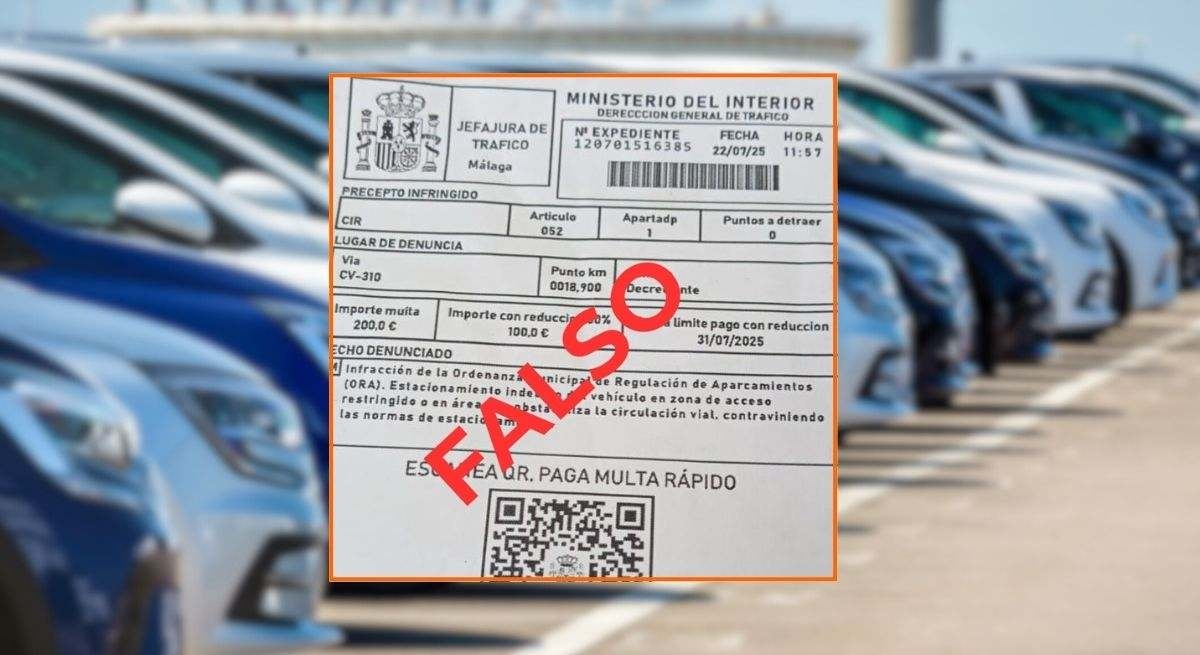 La DGT alerta de un nuevo intento de estafa con falsas multas a los conductores: "Ni lo pienses, es fraude"
