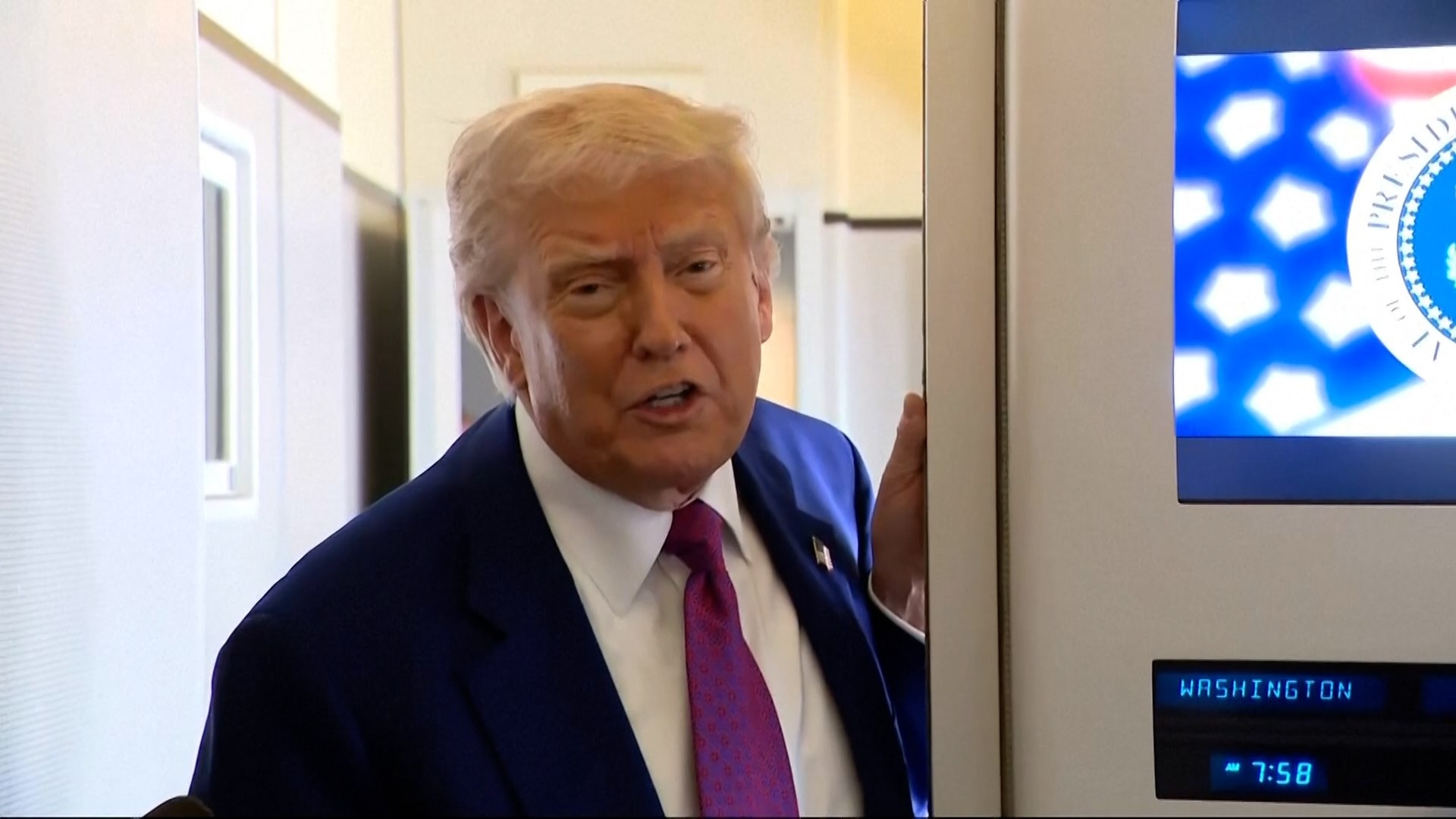 Trump says there will be no progress on the war in Ukraine until he meets with Putin.