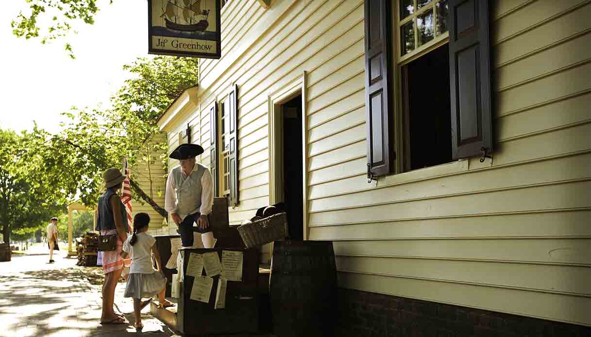 Reise zum historischen Dreieck, der Wiege der Vereinigten Staaten von Amerika