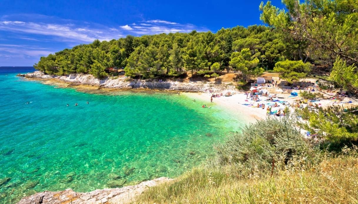 The beaches of Pula in Croatia reveal the special soul of Istria