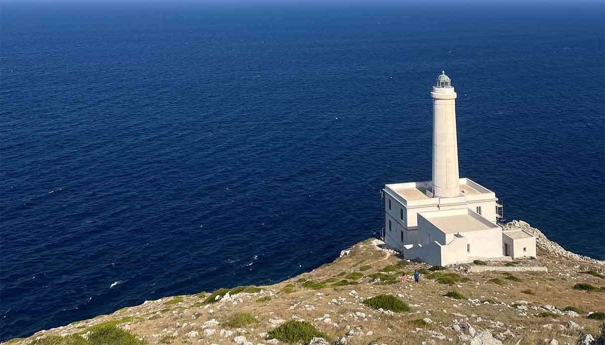 İtalya'nın en doğu noktası olan Punta Palascìa Feneri.