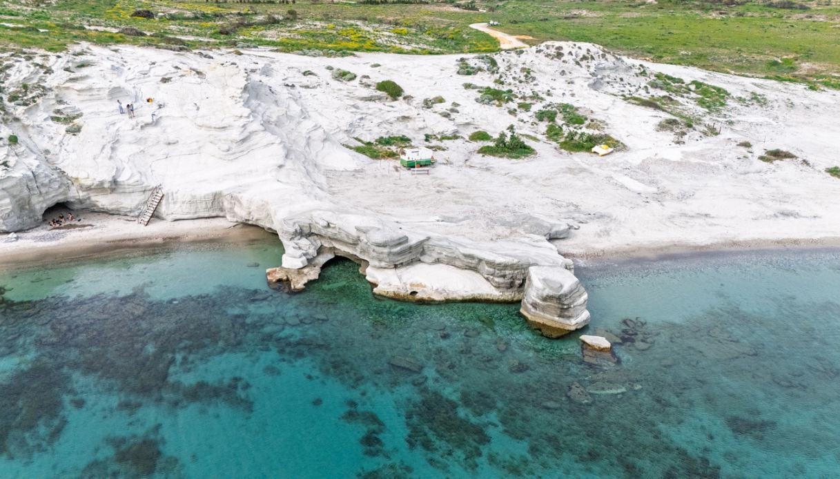 De Griekse "Turkse Trappen": Sarakiniko, het maanlandschap van Milos