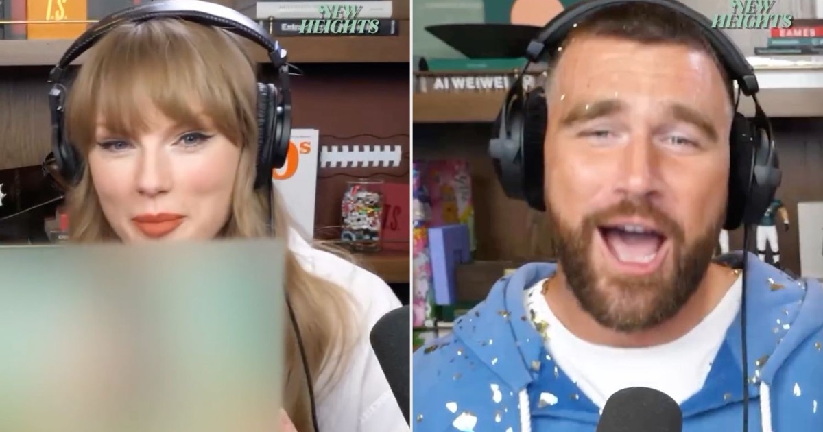 Taylor Swift is te gast in de podcast van haar vriend en kondigt haar nieuwe album aan: The Life of a Showgirl: the date chosen and the hidden clues.