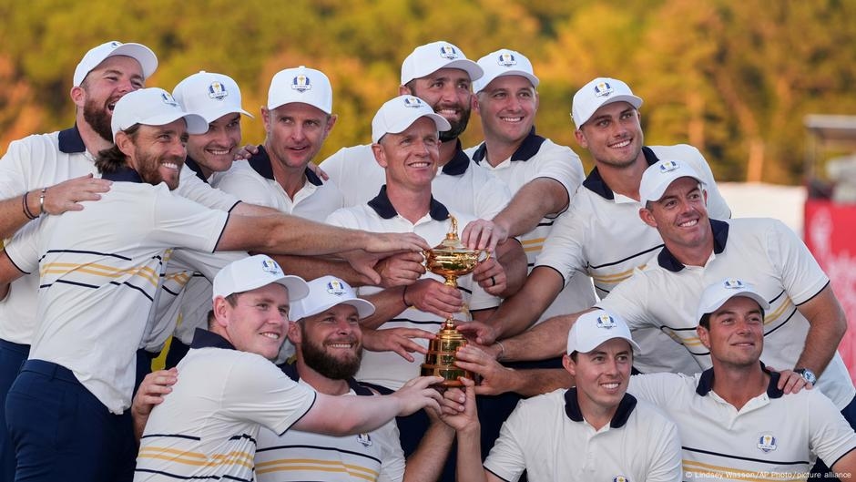 Golf: l'Europa trionfa contro gli USA alla Ryder Cup