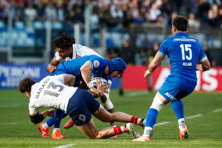 At the Olimpico against France a merciless result