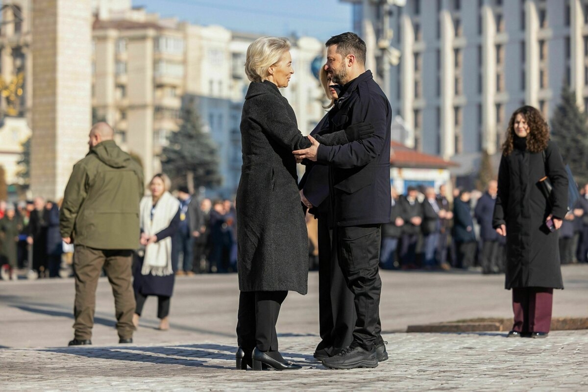 Ukrayna'da Savaş: Kiev'de Avrupa Dayanışması