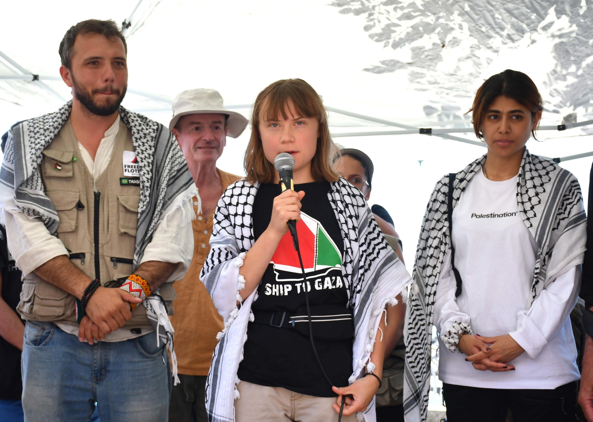 Ministro de Defensa israelí amenaza a activista Greta Thunberg y tripulantes del Madleen, barco rumba a Gaza