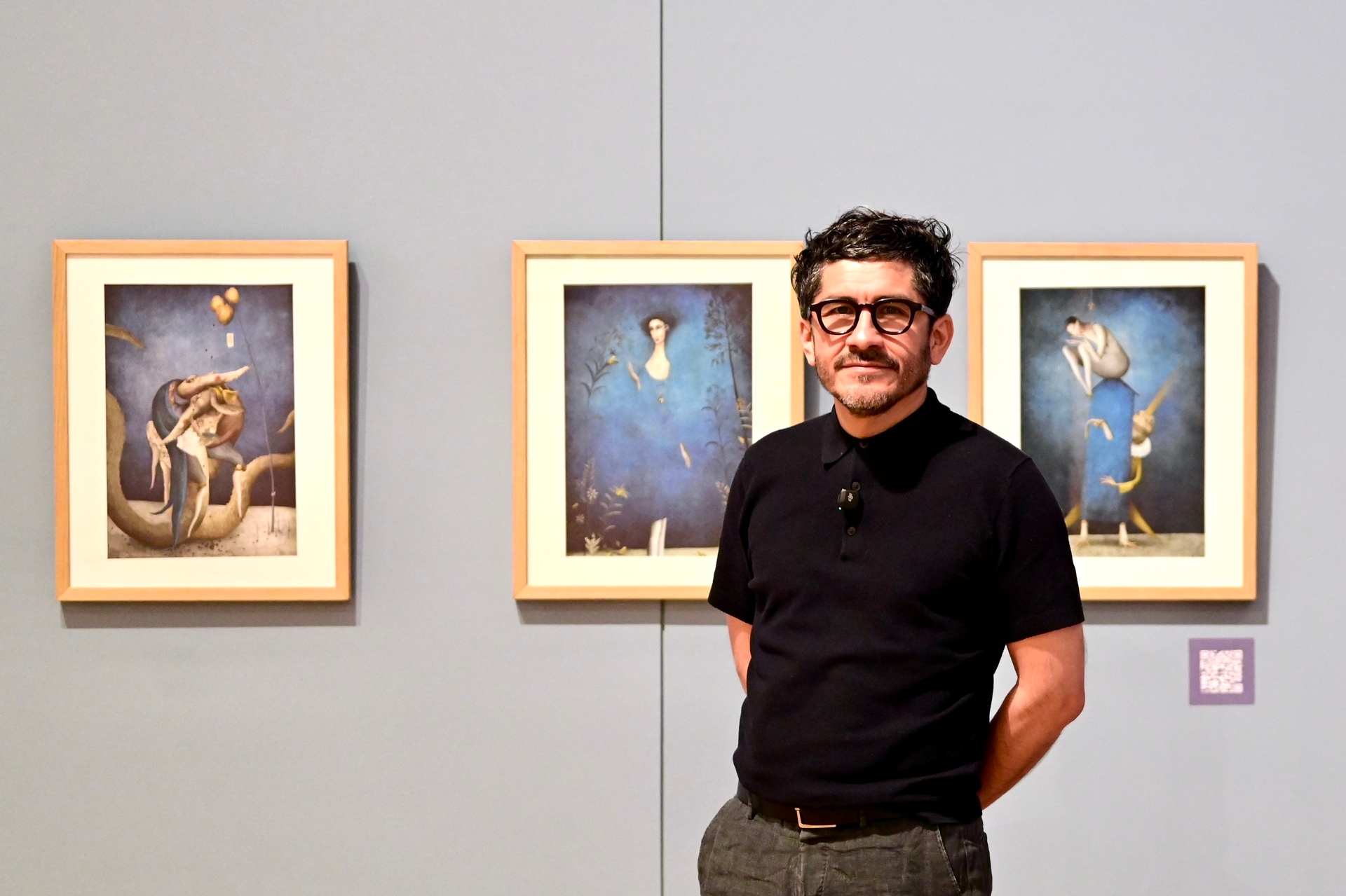 Edebi illüstratör Gabriel Pacheco, Torreón'da sanatını sergiliyor
