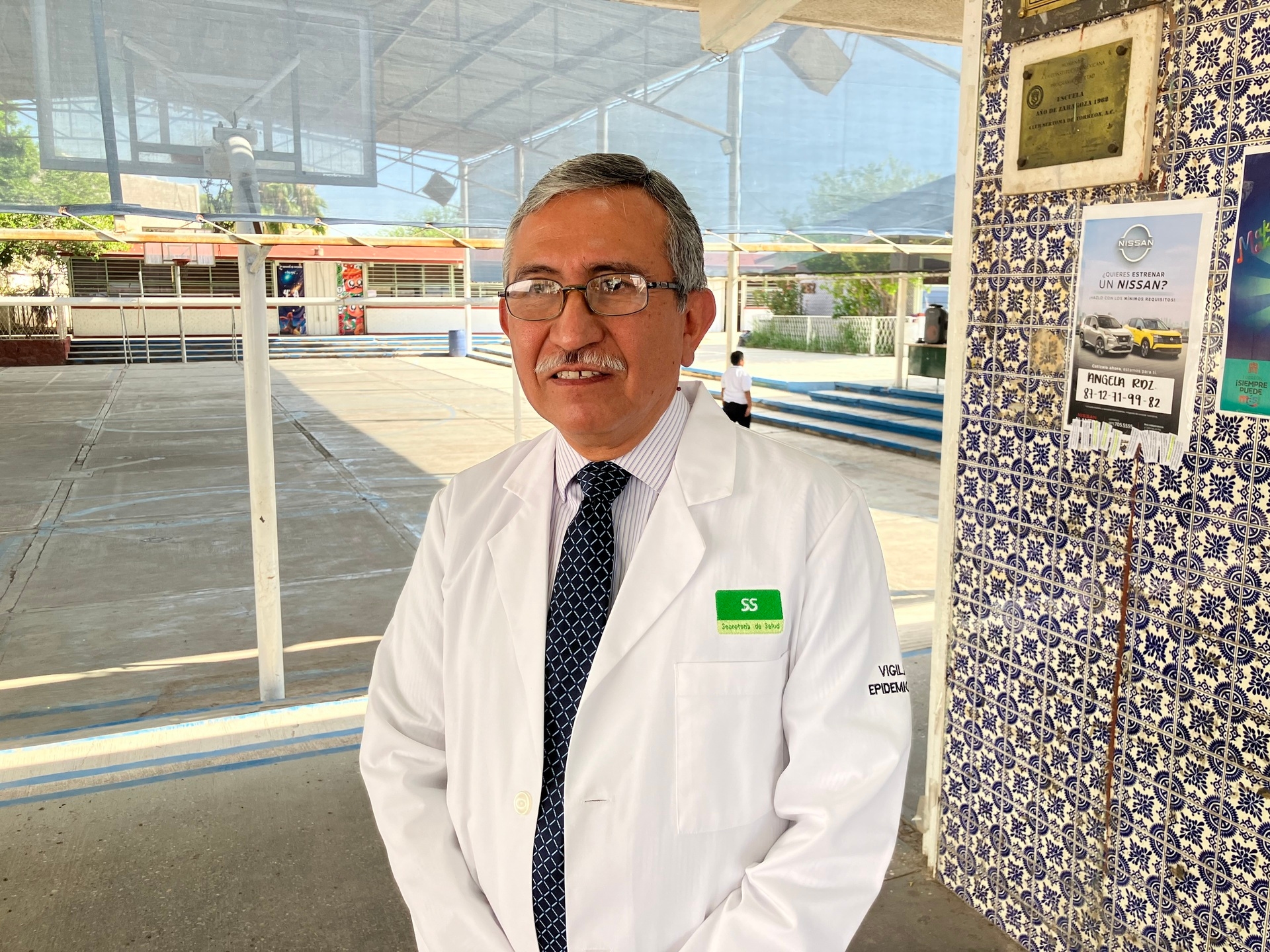 Doctor Humberto Gerardo Flores, con más de tres décadas en control de epidemias