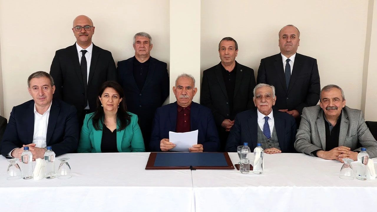 A delegação retornou de Imralı! A declaração será feita amanhã.