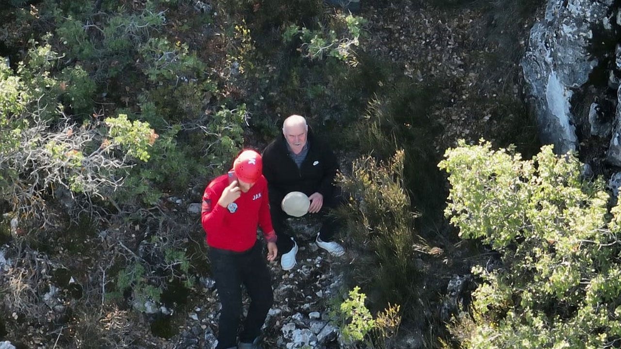 Good news for the 74-year-old man who disappeared while hiking!
