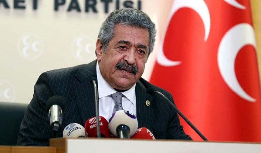 Mensagem de Feti Yıldız do MHP sobre Ferdi Zeyrek, enfatizando o judiciário