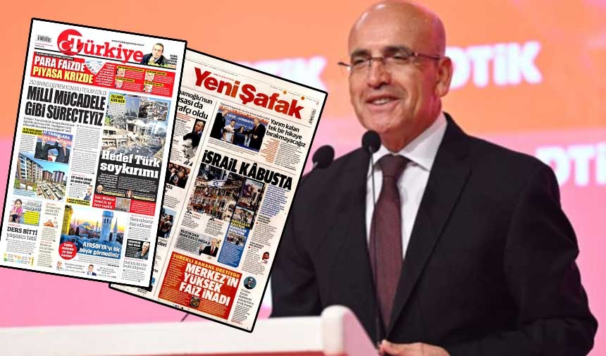 Yeni Şafak'tan sonra bir yandaş medya daha Mehmet Şimşek'i hedef aldı