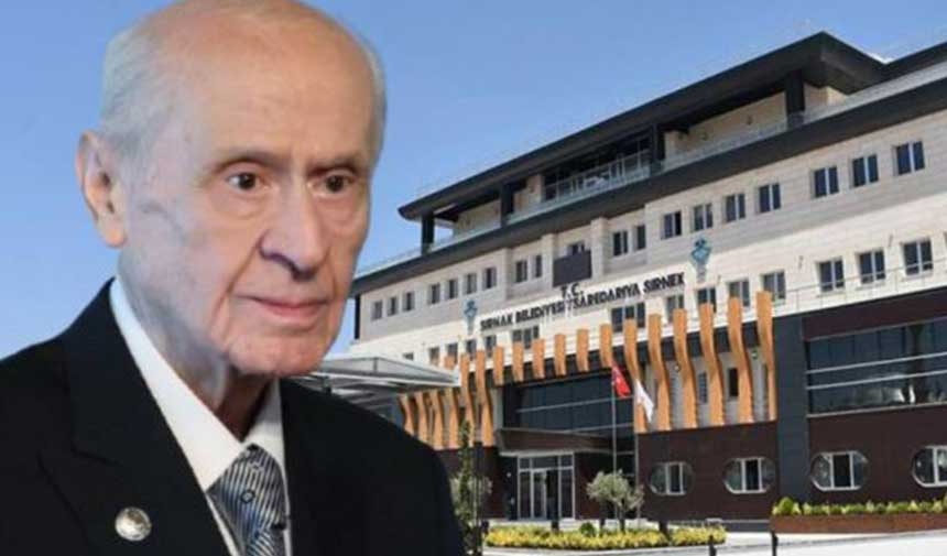 Een boulevard in Şırnak is vernoemd naar Devlet Bahçeli