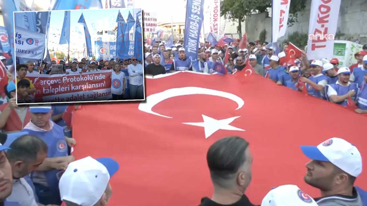 Turkish Workers' wage hike protest! Workers flocked to AKP buildings in 81 provinces