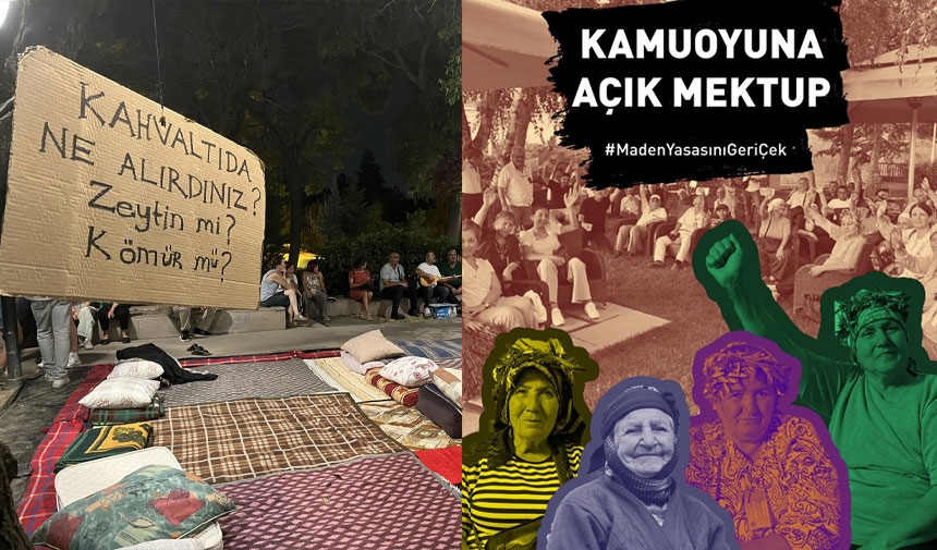 Open letter from villagers against the olive law