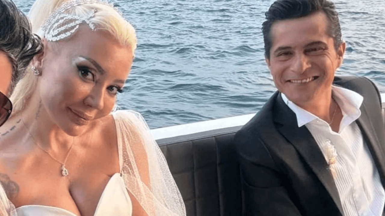 Sürpriz düğün! İsmail Hacıoğlu ile Duygu Kumarki ikinci kez nikah masasına oturdu
