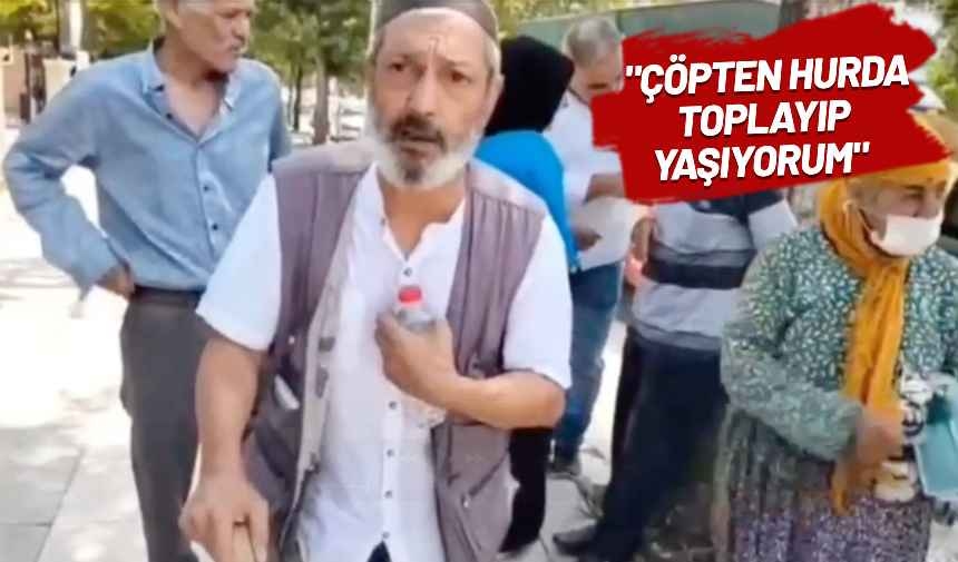 Konteyner kentten çıkarılmak istenilen vatandaş isyan etti: Biz yoksuluz