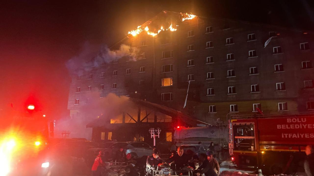 La commission d'enquête sur l'incendie de l'hôtel Kartalkaya se rend à Bolu