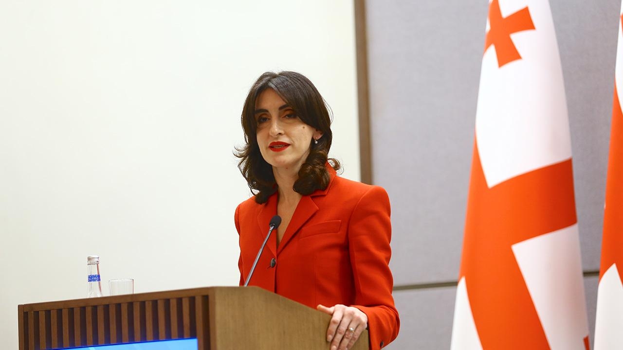 Minister Fidan ontmoet Georgische ambtgenoot Botchorishvili in Ankara