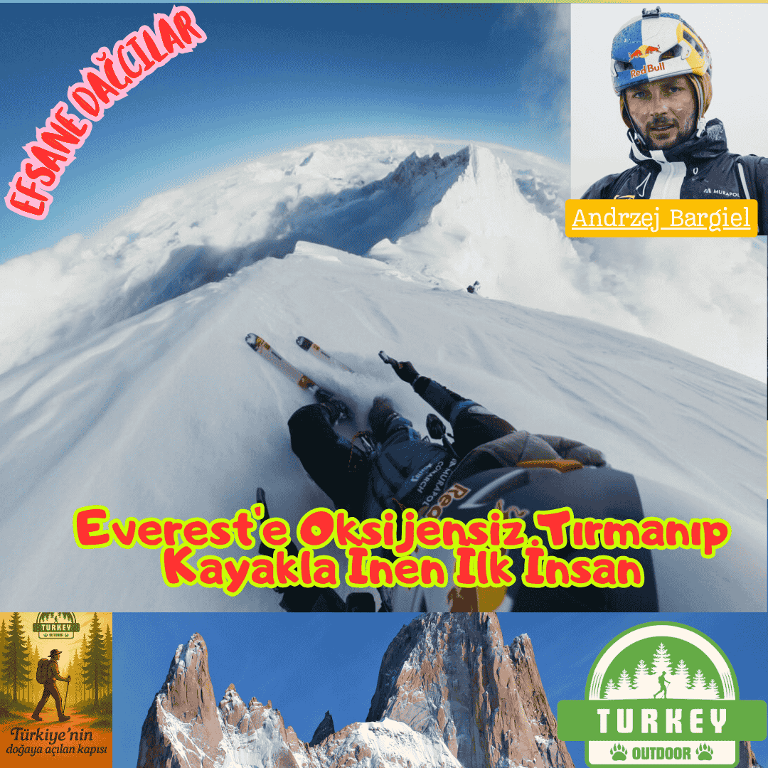 Andrzej Bargiel devient le premier homme à gravir le mont Everest sans oxygène et à le redescendre à skis