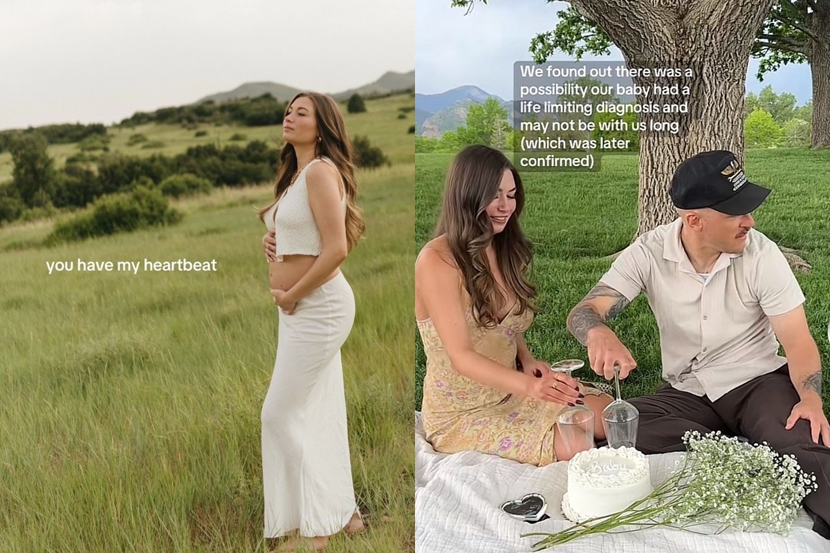 Couple with rare prenatal diagnosis throws emotional gender reveal party
