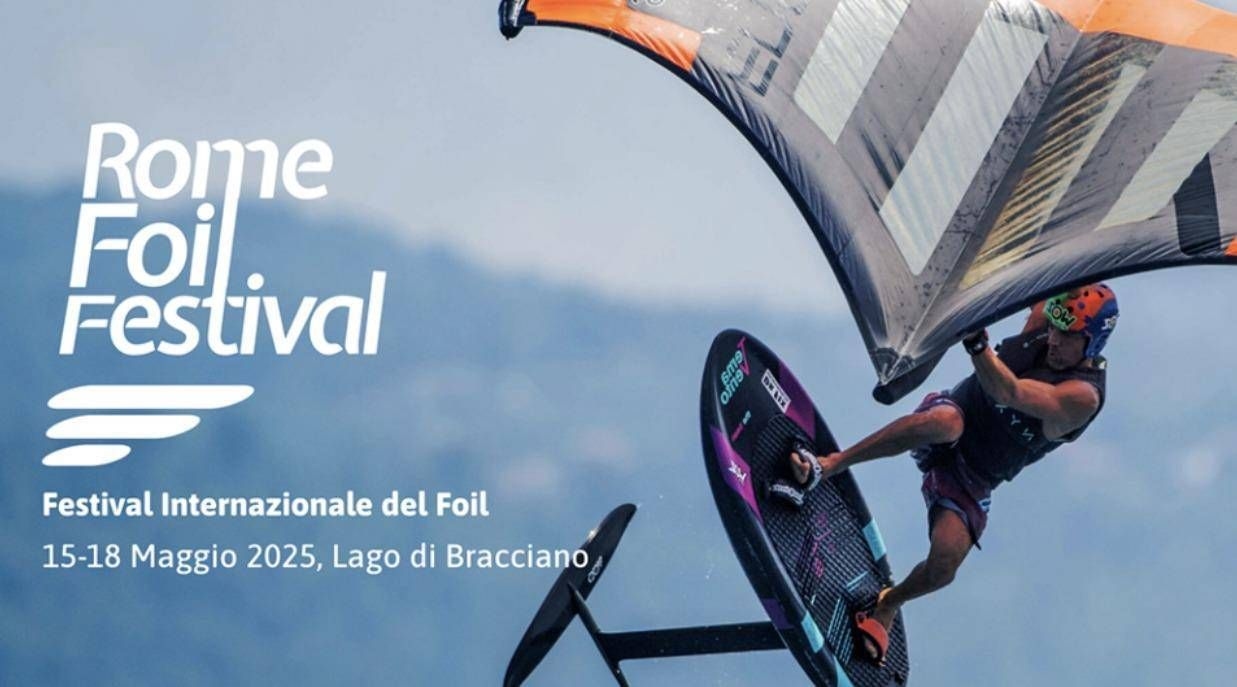 Rome Foil Festival, de 16 a 18 de maio com Alessandra Sensini e Caterina Banti no Lago Bracciano
