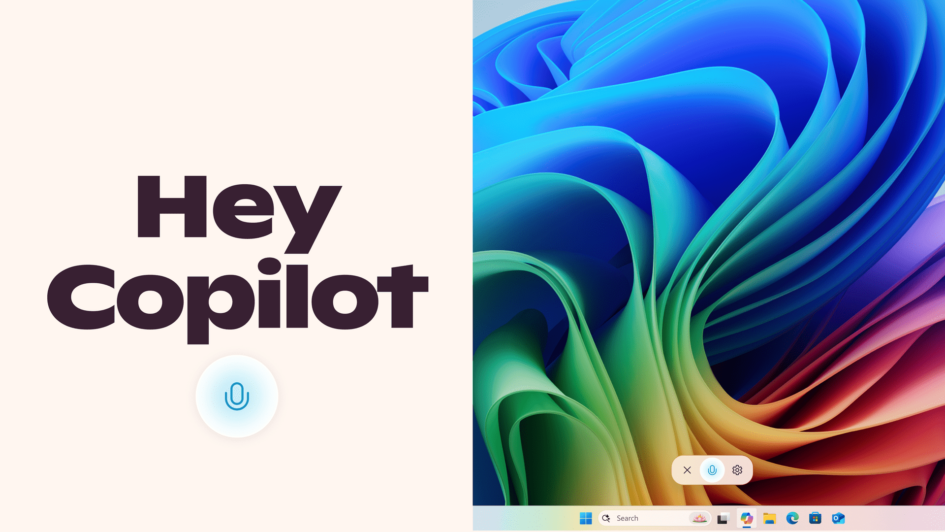 Microsoft presenta el comando de voz Hey Copilot en Windows 11