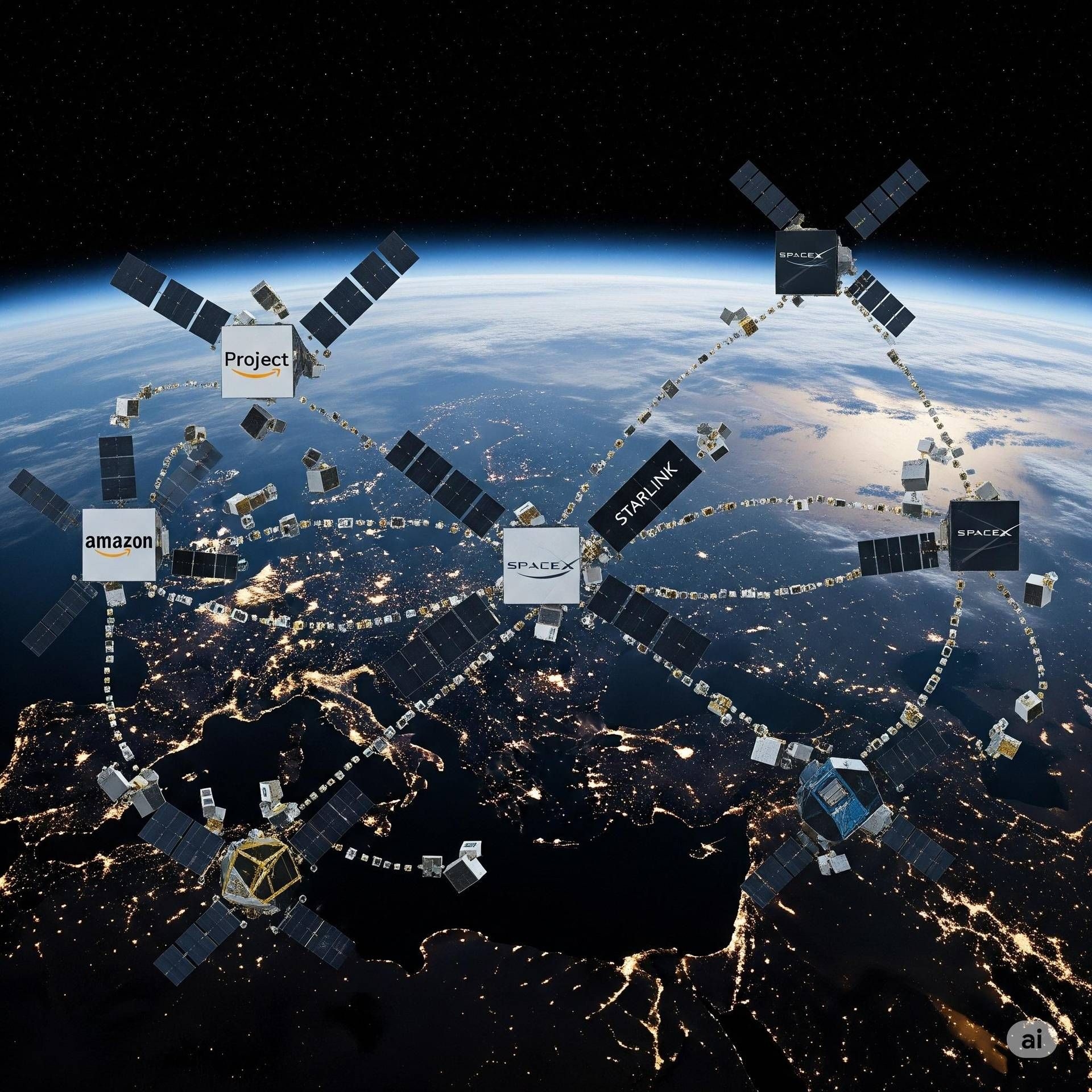 Amazon ve SpaceX, Kuiper için iş birliği yapıyor
